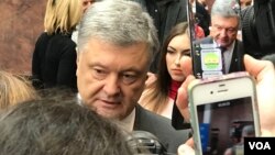 Петр Порошенко. Киев, Украина. 14 апреля 2019 г.