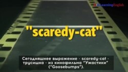 «Английский как в кино»: scaredy cat