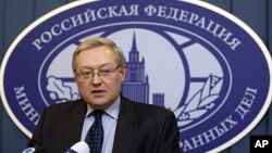 Заместитель министра иностранных дел России Сергей Рябков