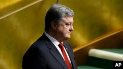 Президент Украины Петр Порошенко